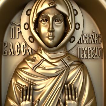 3D model Venerable Vassa of the Pskov-Pecherskaya (STL)